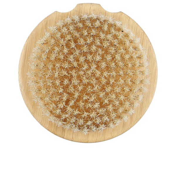 LUSSONI : BAMBOO natural round body brush 1 u