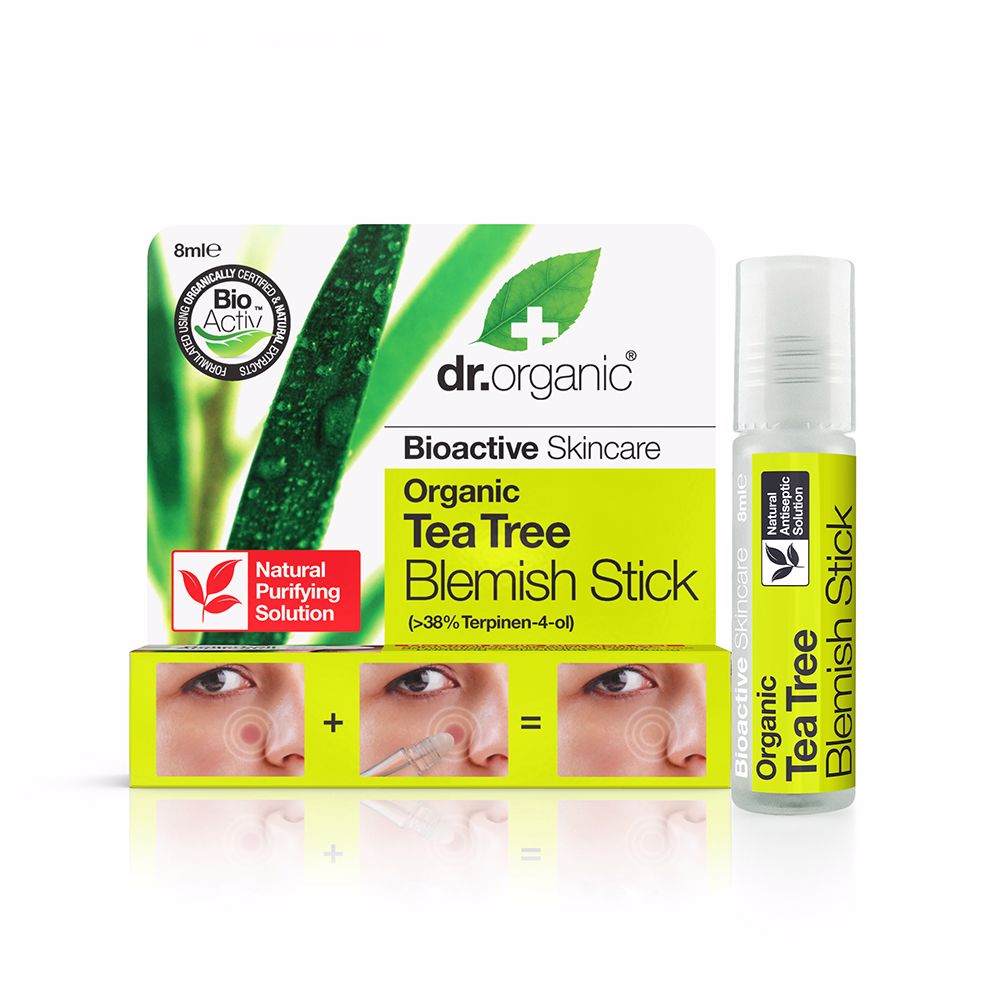 DR. ORGANIC : BIOACTIVE ORGANIC tea tree stick para acné 8 ml