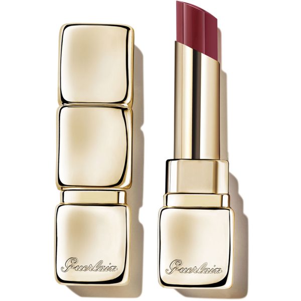 GUERLAIN : KISSKISS SHINE BLOOM barra de labios brillo #829-tender lilac 3,2 gr