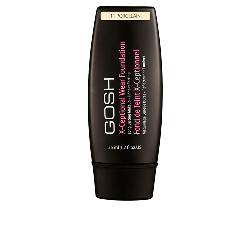 GOSH : X-CEPTIONAL WEAR FOUNDATION long lasting makeup #11-porcelai 35 ml