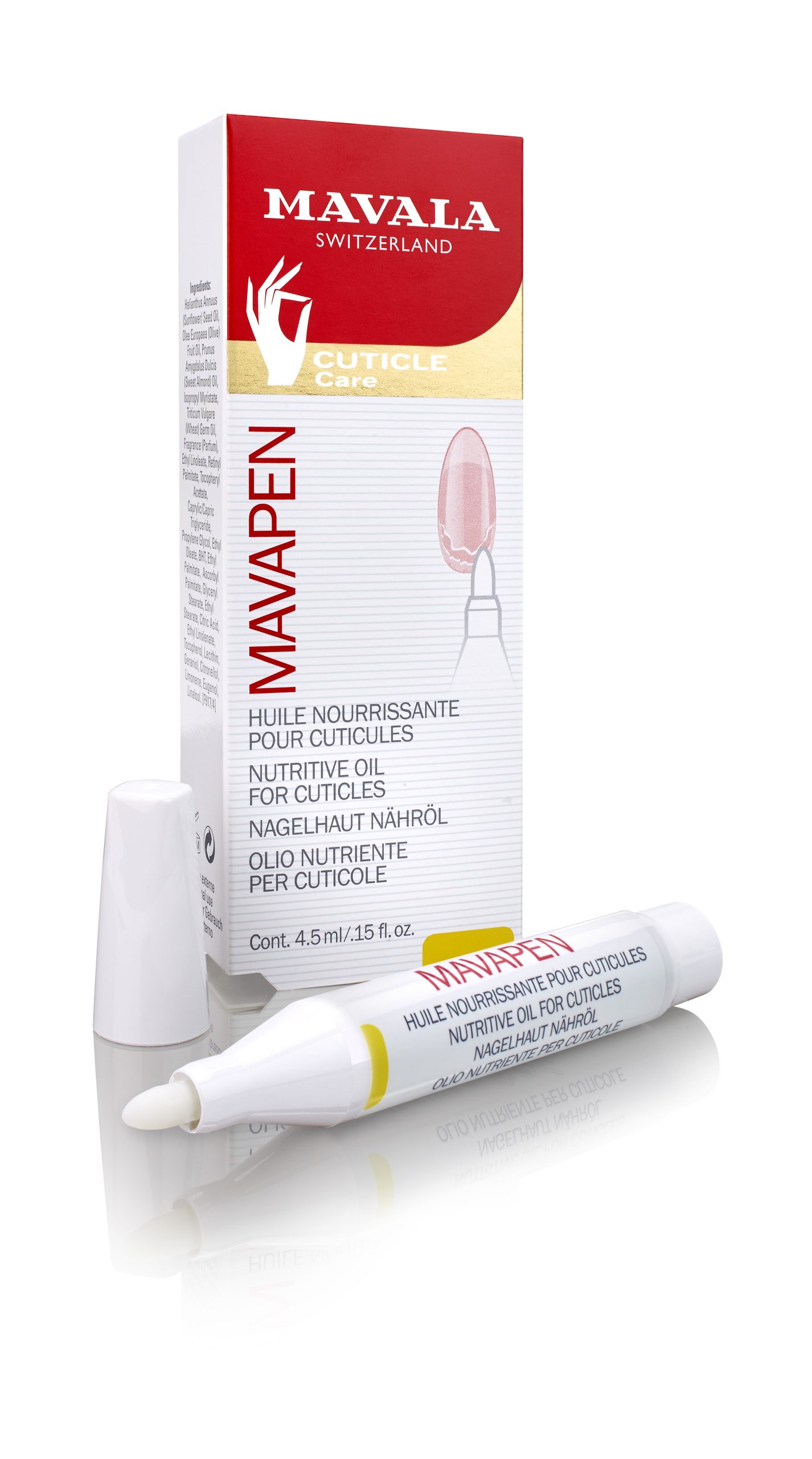 MAVALA : MAVAPEN aceite nutritivo cutículas 4,5 ml