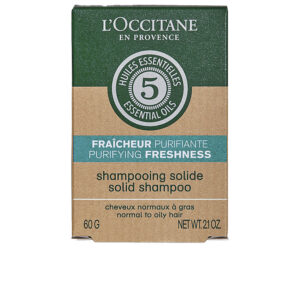 L'OCCITANE EN PROVENCE : AROMACOLOGÍA revitalizing freshness solid shampoo 60 gr