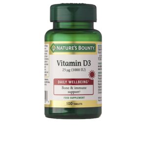 NATURE'S BOUNTY : VITAMIN D3 1000 IU 100 tablets