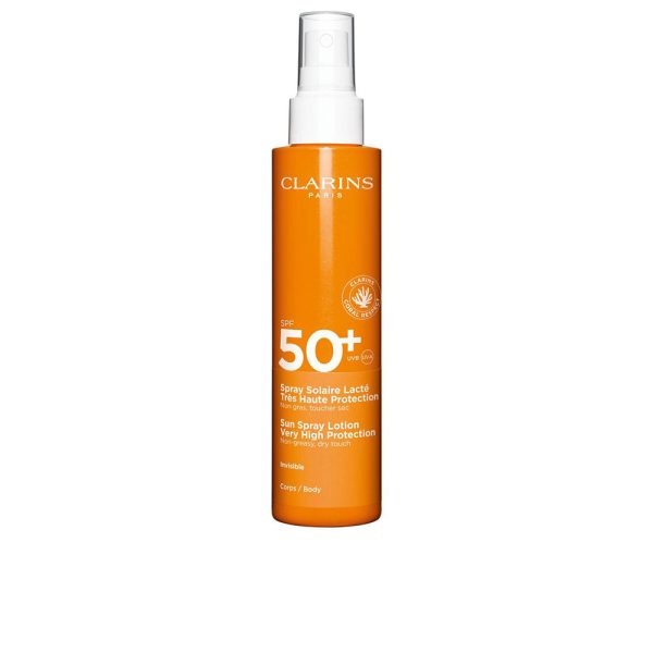 CLARINS : SOLAR moisturizing milk spray for the body UVA/UVB50+ 150 ml