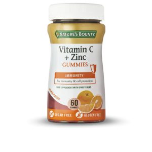 NATURE'S BOUNTY : VITAMIN C + ZINC 60 gummies