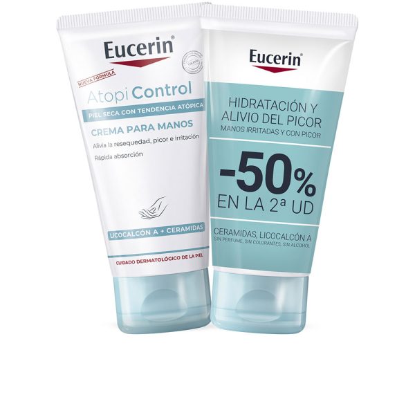 EUCERIN : ATOPICONTROL HAND CREAM LOT 2 x 75 ml