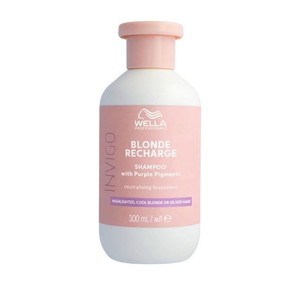 WELLA PROFESSIONALS : INVIGO BLONDE RECHARGE Shampoo Blonde hair 300 ml