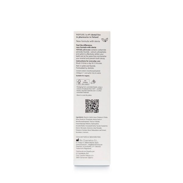 YOTUEL : ALL IN ONE SNOWMINT toothpaste 75 ml