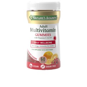 NATURE'S BOUNTY : ADULT MULTIVITAMIN with vitamins B and D3 60 gummies