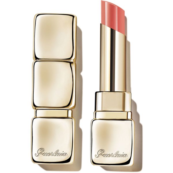 GUERLAIN : KISSKISS SHINE BLOOM barra de labios brillo #309-fresh coral 3,2 gr