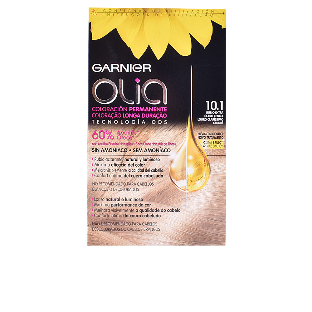 GARNIER : OLIA Coloración Permanente #10,1- Rubio Extra Claro set