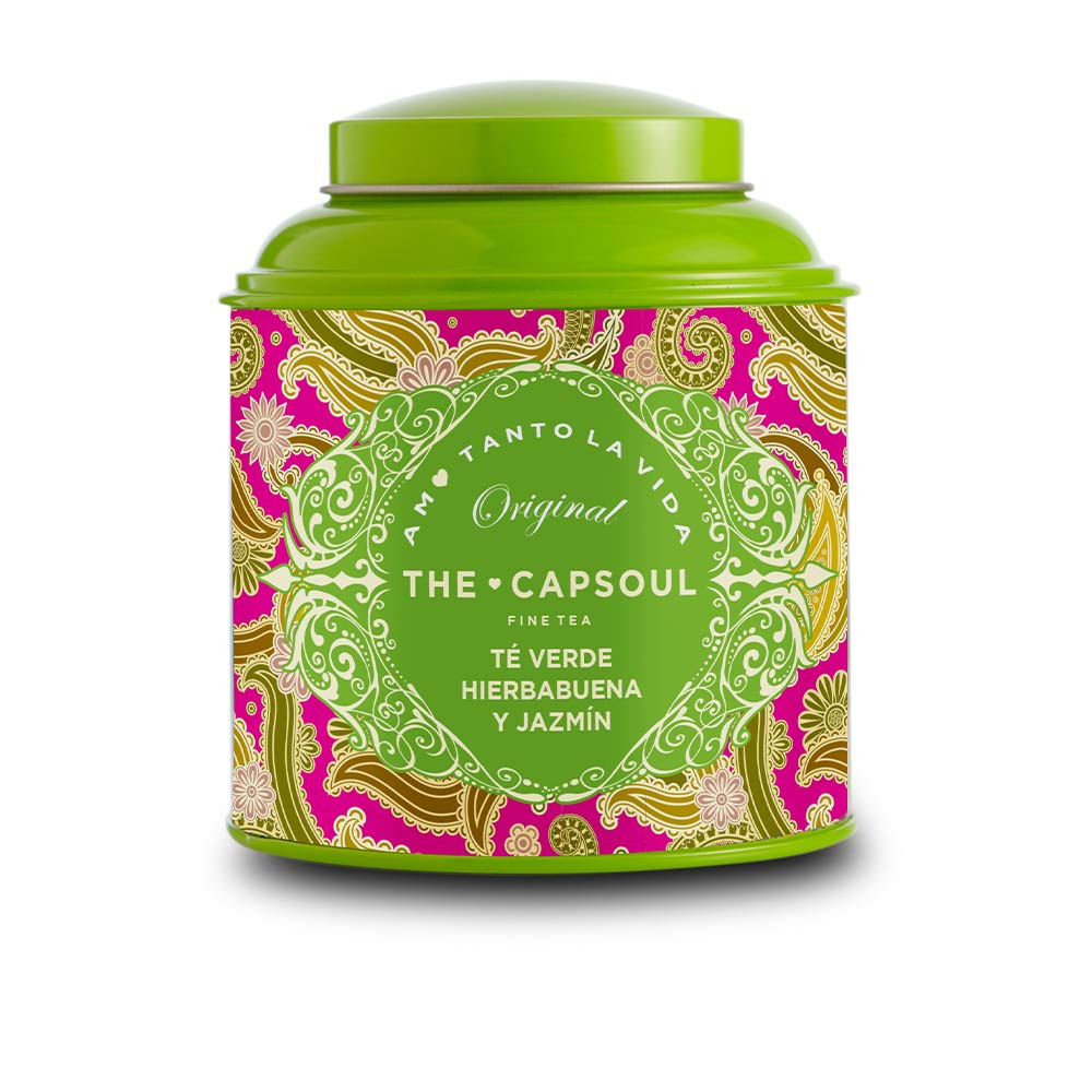 THE CAPSOUL : TÉ GRANEL verde, hierbabuena & jazmín 100 gr