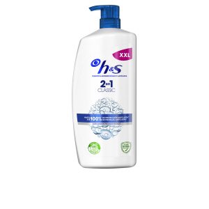 HEAD & SHOULDERS : H&S Classic 2-in-1 anti-dandruff shampoo and conditioner 1000 ml dispenser