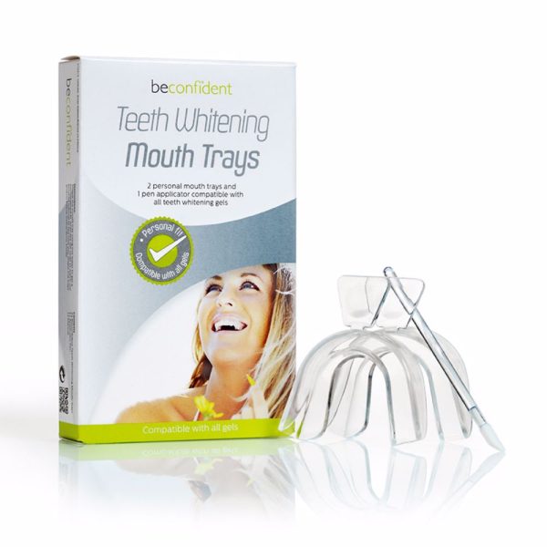BECONFIDENT : TEETH WHITENING mouth trays 3 u