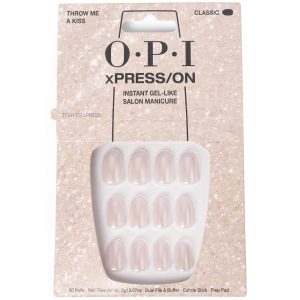 OPI : OPI xPRESS/ON Artificial Nails Iconic Shades #Throw Me a Kiss 30 units
