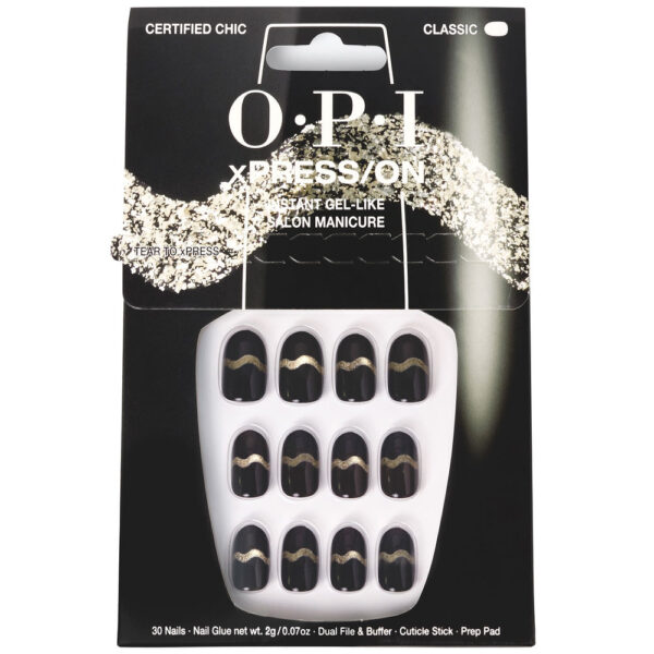 OPI : OPI xPRESS/ON Artificial Nails, nail polish tone #Certified Chic 30 u