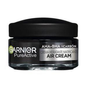 GARNIER : PURE ACTIVE AHA + BHA + CARBÓN crema hidratante matificante 50 ml