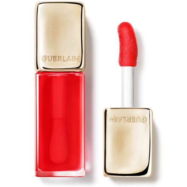 GUERLAIN : KISSKISS BEE GLOW OIL tinted lip oil #775-POPPY 9.5 ml