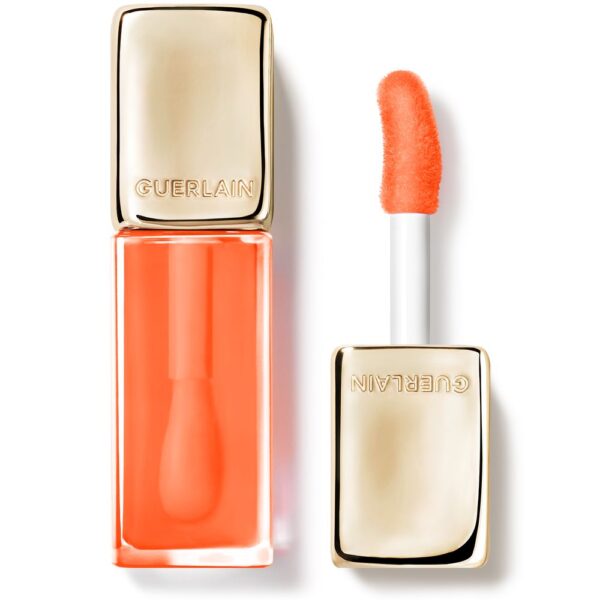 GUERLAIN : KISSKISS BEE GLOW OIL tinted lip oil #319-PEACH 9.5 ml