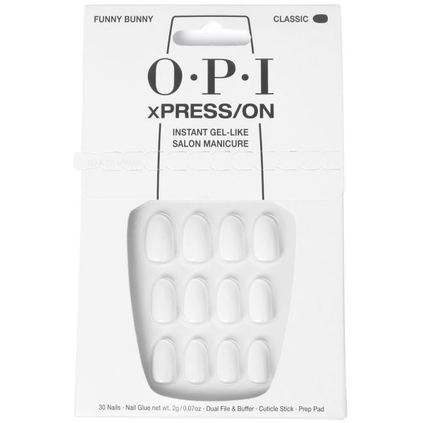 OPI : OPI xPRESS/ON Artificial Nails Iconic Shades #Funny Bunny 30 u