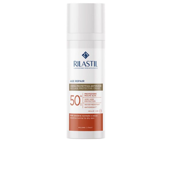 RILASTIL : SUN SYSTEM age repair anti-wrinkle protective cream SPF50+ 50 ml