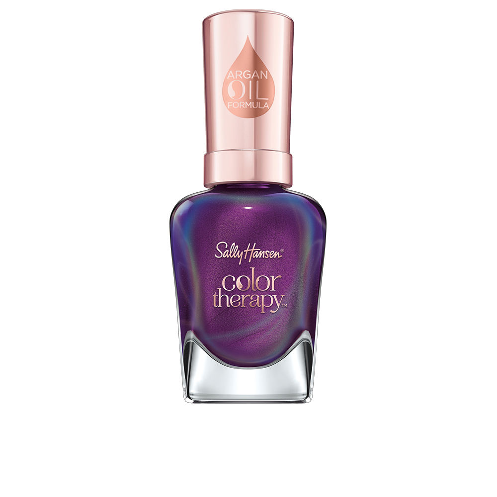 SALLY HANSEN : COLOR THERAPY SHEER color and care polish #402-Plum Euphoria 14.7 ml