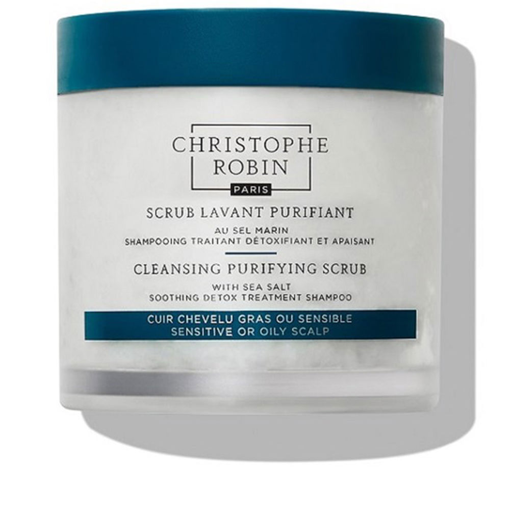 CHRISTOPHE ROBIN : CLEANSING purifying scrub with sea salt 75 ml
