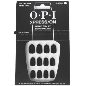 OPI : OPI xPRESS/ON Artificial Nails Iconic Shades #Lincoln Park After Dark 30 u