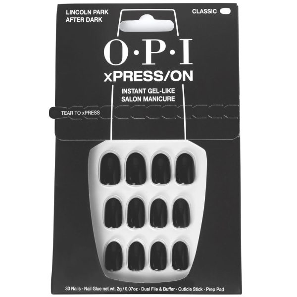 OPI : OPI xPRESS/ON Artificial Nails Iconic Shades #Lincoln Park After Dark 30 u