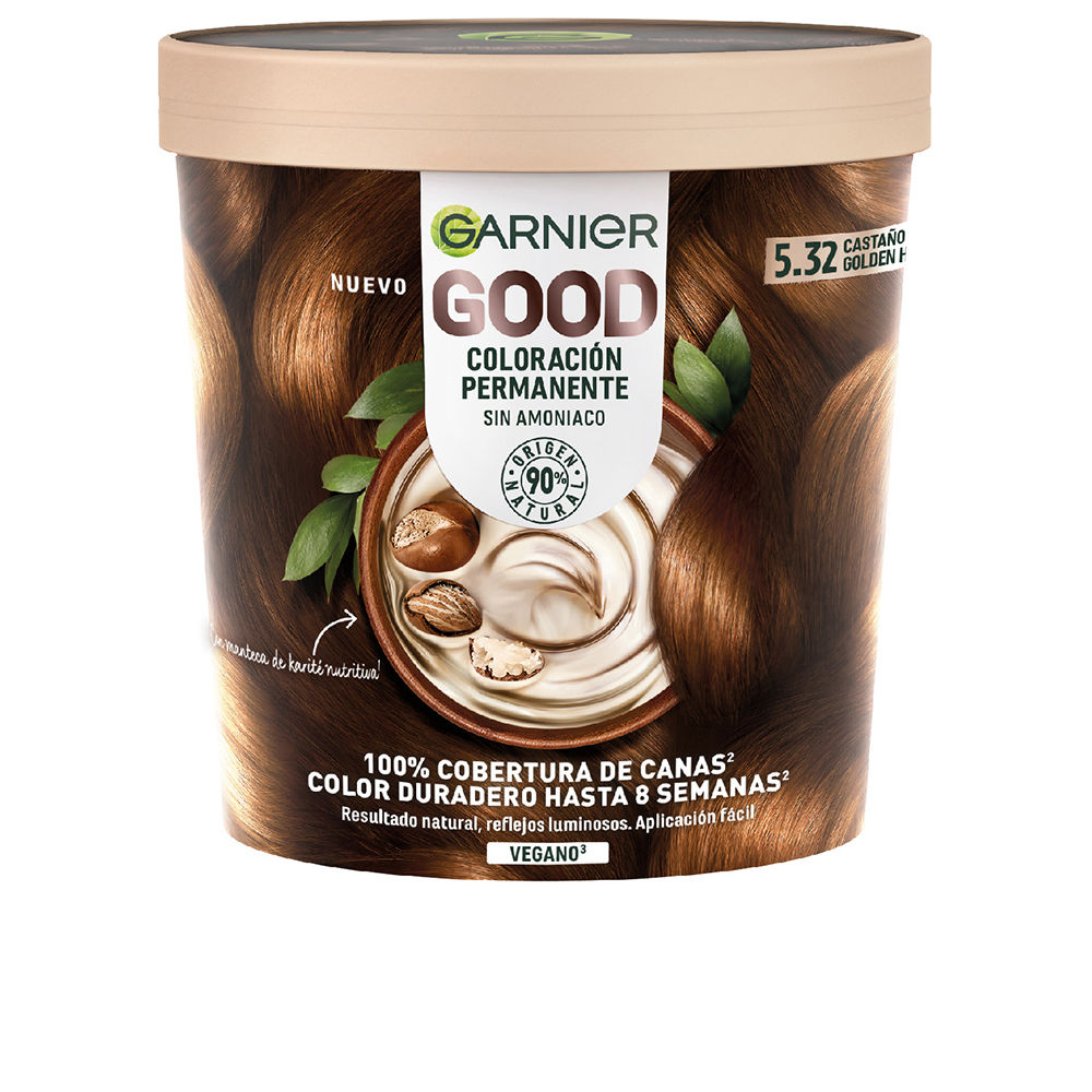 GARNIER : GOOD coloración permanente #5.32-castaño 217 ml