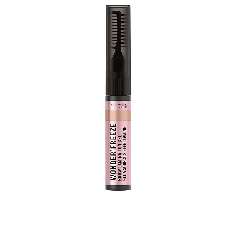 RIMMEL LONDON : WONDER' FREEZE eyebrow gel #002-blonde 6 gr