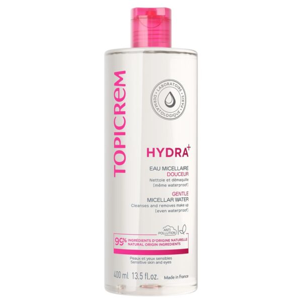 TOPICREM : HYDRA+ mild micellar water 400 ml
