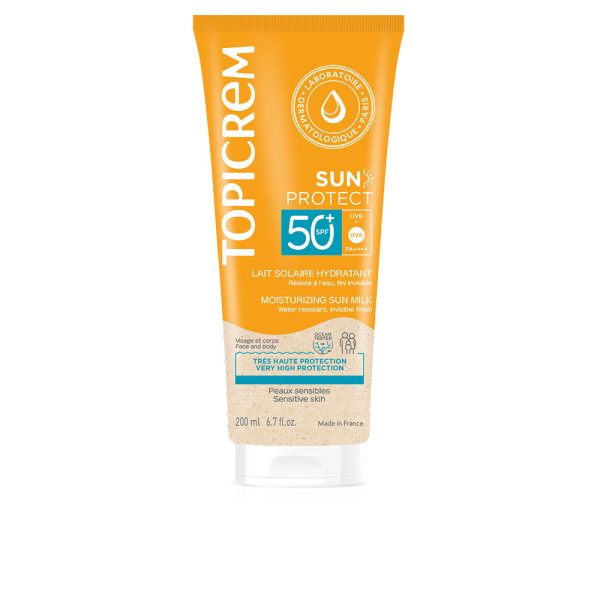TOPICREM : SUN PROTECT moisturizing sun milk SPF50+ 200 ml