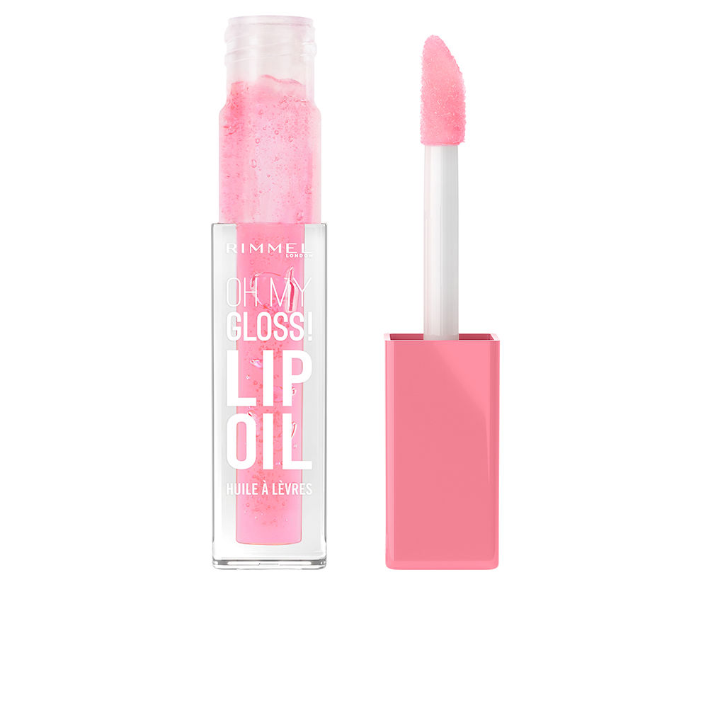 RIMMEL LONDON : OH MY GLOSS! lip gloss #001-Pink Flush 6 ml