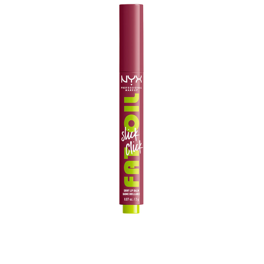 NYX PROFESSIONAL MAKE UP : FAT OIL SLICK CLICK shiny lip balm #thats major 2 gr