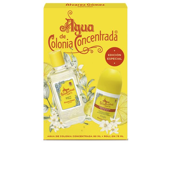ALVAREZ GOMEZ : AGUA DE COLONIA CONCENTRADA set 2 pz