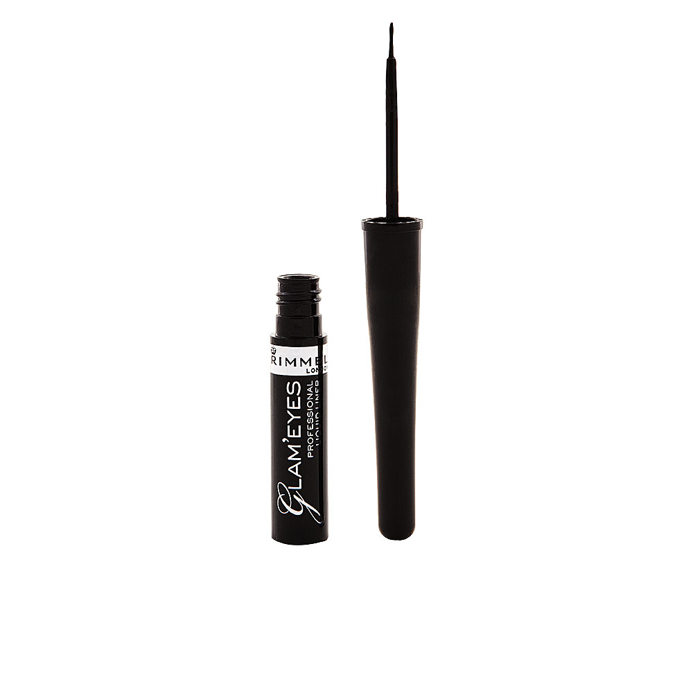 RIMMEL LONDON : GLAM'EYES PROFESSIONAL liquid eye liner #001 -black