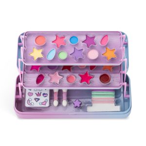 MARTINELIA : LITTLE UNICORN TIN CASE 3 LEVELS LOT 29 pcs