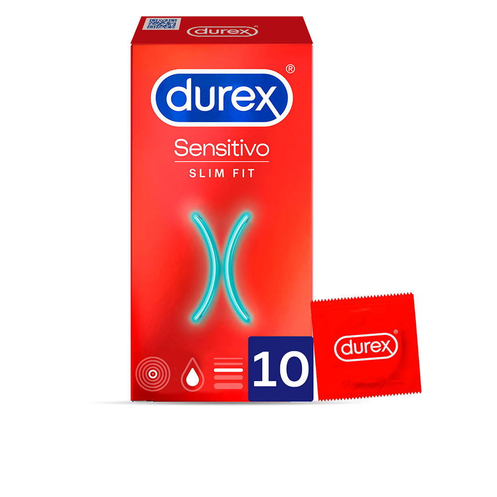 DUREX : SENSITIVE SLIM FIT condoms 10 u