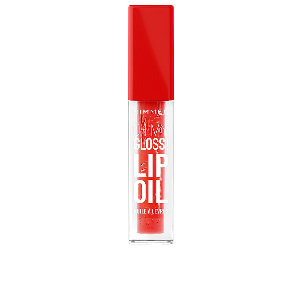 RIMMEL LONDON : OH MY GLOSS! lip gloss #004 Vivid Red 6 ml