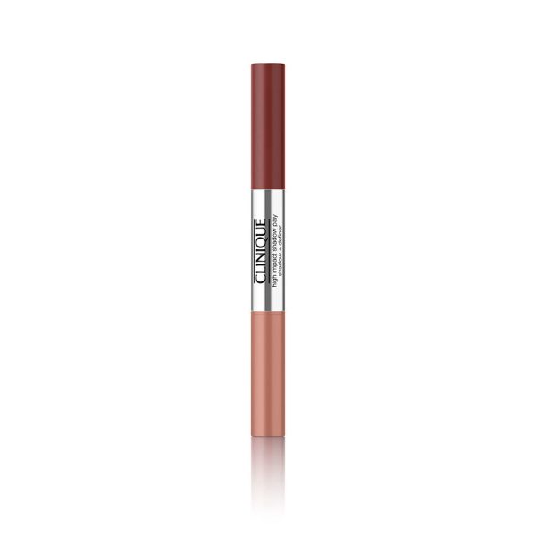 CLINIQUE : HI SHADOW PLAY sombra de ojos + definidor de sombra #straweberry cocho 4 ml
