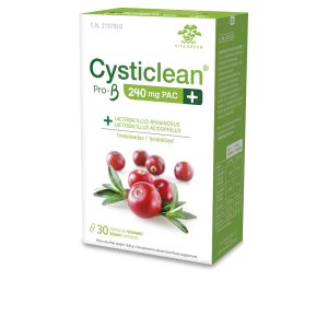 CYSTICLEAN : CYSTICLEAN ProB 240 mg PAC and Probiotics with Cranberry capsules 30 units