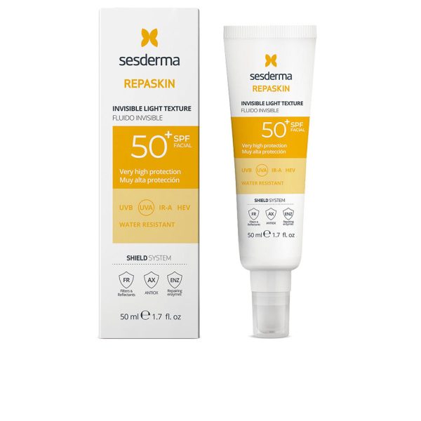 SESDERMA : REPASKIN FACIAL invisible fluid SPF50+ 50 ml
