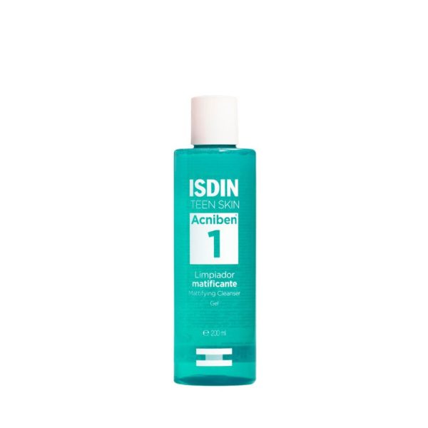 ISDIN : ACNIBEN mattifying cleanser 200 ml
