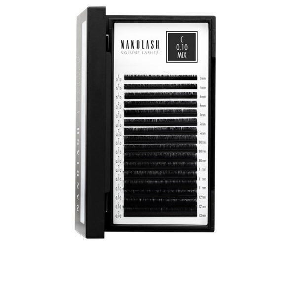 NANOLASH : VOLUME LASHES false eyelashes 0.10 C #6-13 mm 1 u