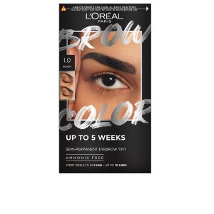 L'ORÉAL PARIS : BROW COLOR eyebrow tint #1.0-black 4 u