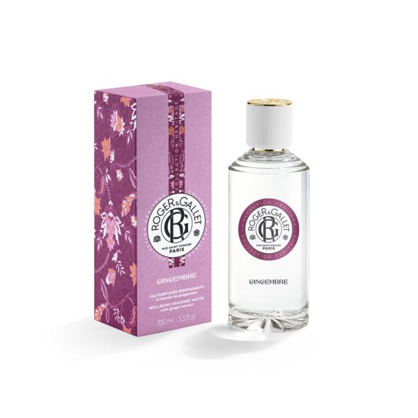 ROGER & GALLET : GINGEMBRE wellness scented water 100 ml