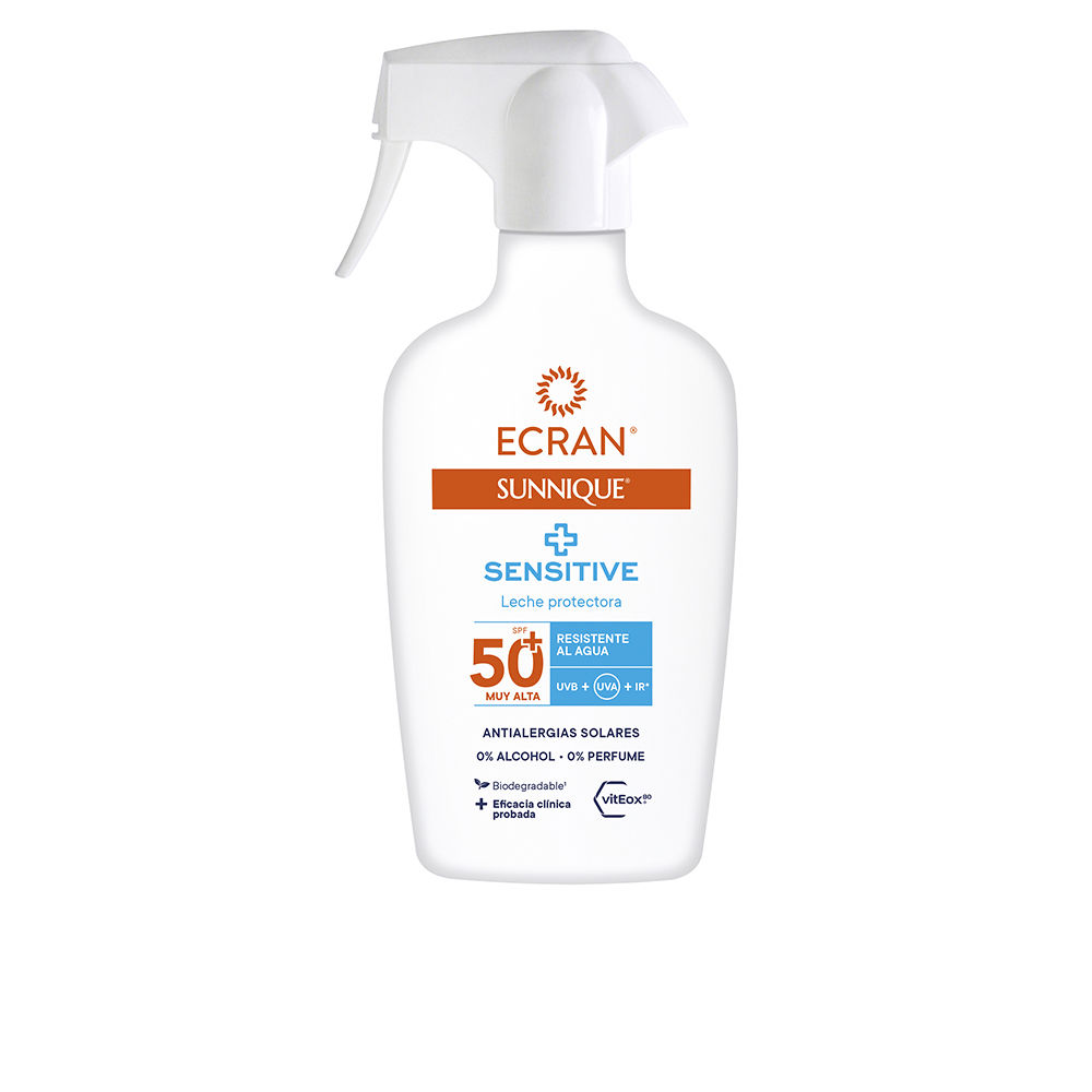 ECRAN : ECRAN SUNNIQUE SENSITIVE spray gun SPF50+ 270 ml