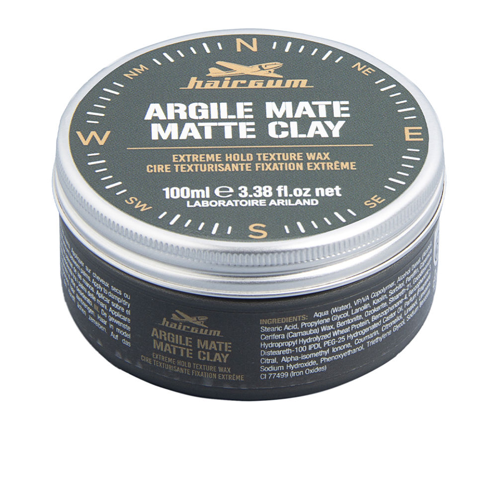 HAIRGUM : HAIRGUM matte clay wax 100 ml