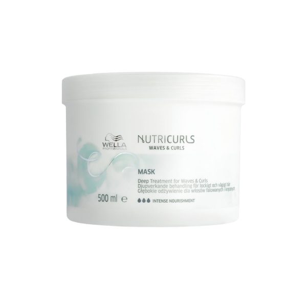 WELLA PROFESSIONALS : NUTRICURLS Hair Mask with Curls and Waves 500 ml